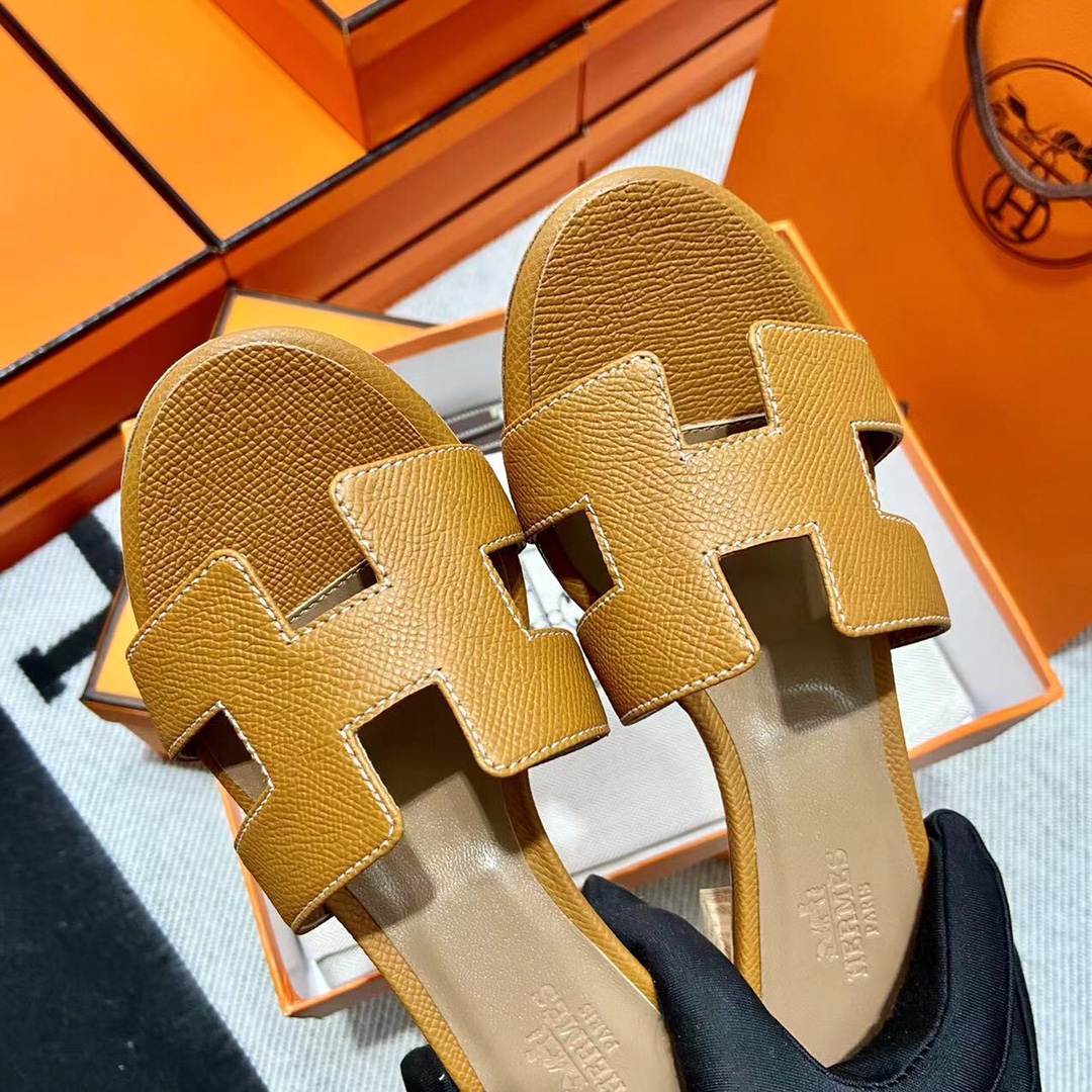 에르메스 올수공 오아시스 슬리퍼 샌들 앱송 58